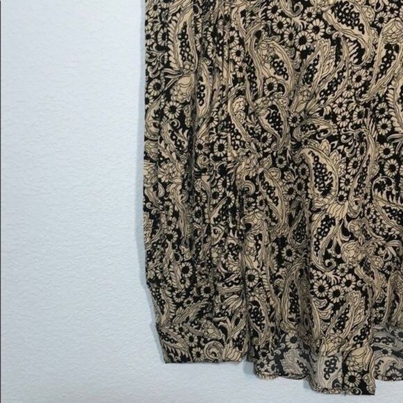 Zara Gold Puff Sleeve Blouse Like New Medium (255) - Picture 4 of 6